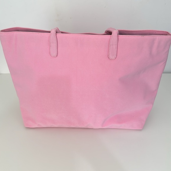 Pink Tote Bag with pouch - Picture 3 of 13